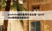 youtube播放量排行怎么看（youtube视频播放量排行）