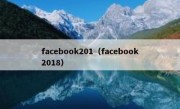 facebook201（facebook2018）