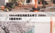 tiktok现在到底怎么样了（tiktok最新现状）