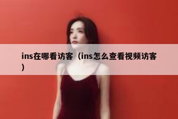 ins在哪看访客（ins怎么查看视频访客） 第1张