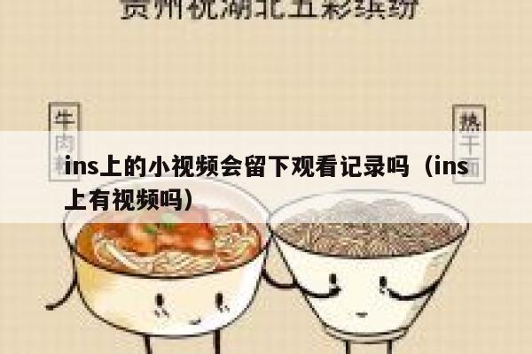 ins上的小视频会留下观看记录吗(ins上有视频吗) 第1张 ins上的小视频会留下观看记录吗(ins上有视频吗) 第1张