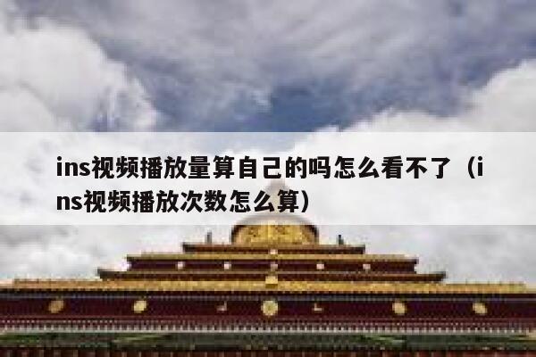 ins视频播放量算自己的吗怎么看不了（ins视频播放次数怎么算） 第1张