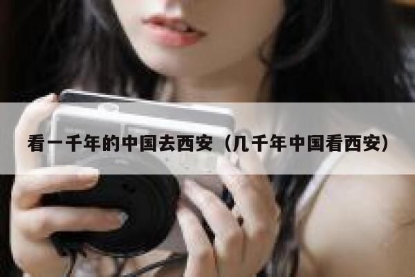看一千年的中国去西安(几千年中国看西安) 第1张 看一千年的中国去西安(几千年中国看西安) 第1张