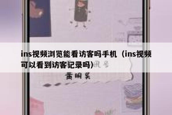 ins视频浏览能看访客吗手机(ins视频可以看到访客记录吗) 第1张 ins视频浏览能看访客吗手机(ins视频可以看到访客记录吗) 第1张