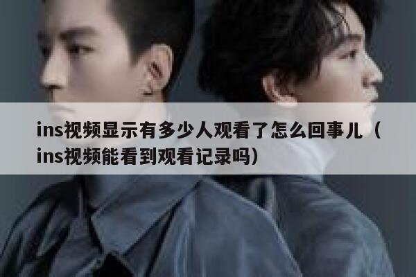 ins视频显示有多少人观看了怎么回事儿(ins视频能看到观看记录吗) 第1张 ins视频显示有多少人观看了怎么回事儿(ins视频能看到观看记录吗) 第1张