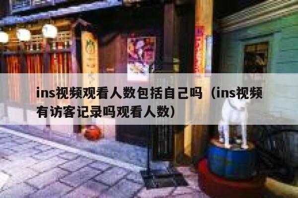 ins视频观看人数包括自己吗（ins视频有访客记录吗观看人数） 第1张