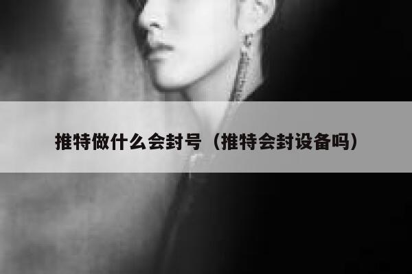 推特做什么会封号(推特会封设备吗) 第1张 推特做什么会封号(推特会封设备吗) 第1张