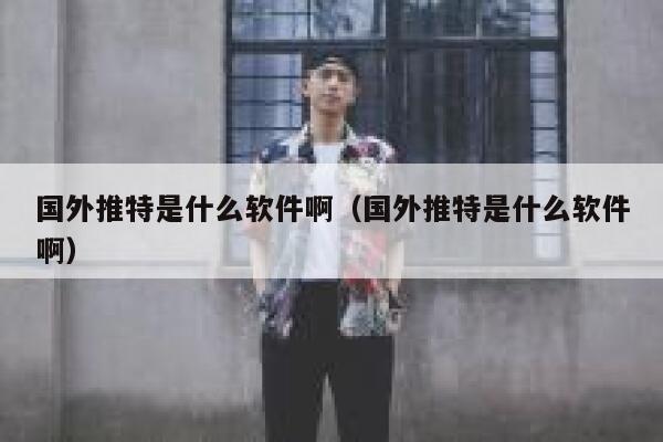 国外推特是什么软件啊(国外推特是什么软件啊) 第1张 国外推特是什么软件啊(国外推特是什么软件啊) 第1张