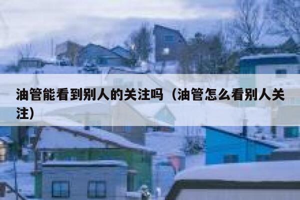 油管能看到别人的关注吗（油管怎么看别人关注） 第1张