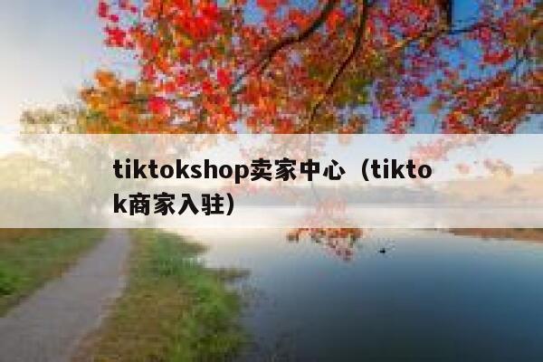 tiktokshop卖家中心(tiktok商家入驻) 第1张 tiktokshop卖家中心(tiktok商家入驻) 第1张