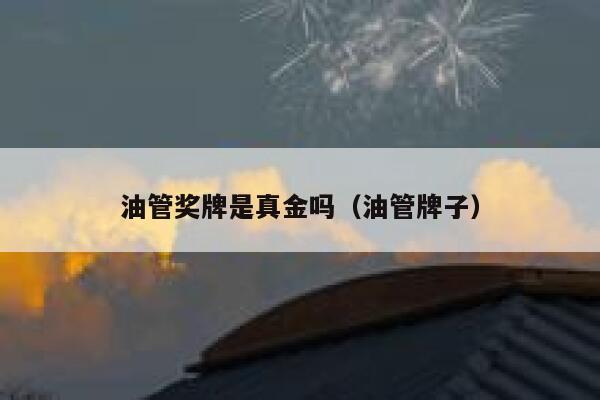 油管奖牌是真金吗（油管牌子） 第1张