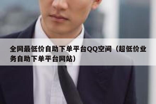 全网最低价自助下单平台QQ空间（超低价业务自助下单平台网站） 第1张