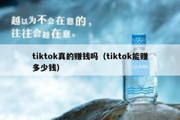 tiktok真的赚钱吗（tiktok能赚多少钱） 第1张