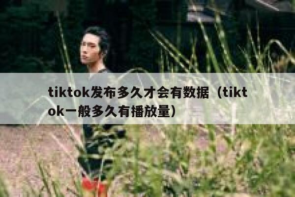 tiktok发布多久才会有数据(tiktok一般多久有播放量) 第1张 tiktok发布多久才会有数据(tiktok一般多久有播放量) 第1张