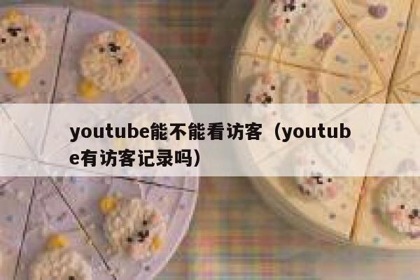 youtube能不能看访客（youtube有访客记录吗） 第1张