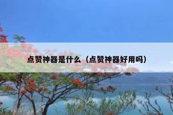 点赞神器是什么（点赞神器好用吗） 第1张