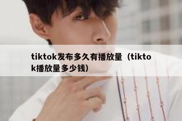 tiktok发布多久有播放量（tiktok播放量多少钱） 第1张