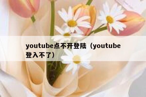 youtube点不开登陆（youtube登入不了） 第1张