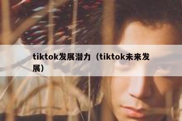 tiktok发展潜力（tiktok未来发展） 第1张