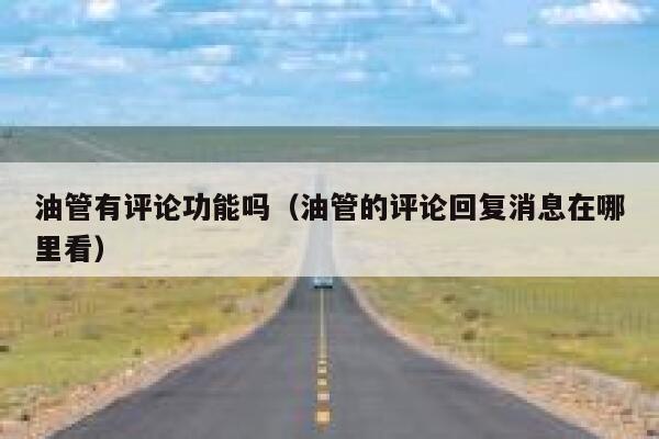 油管有评论功能吗（油管的评论回复消息在哪里看） 第1张
