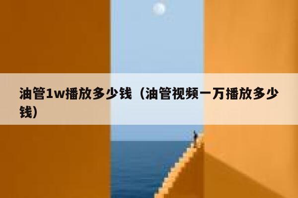 油管1w播放多少钱（油管视频一万播放多少钱） 第1张