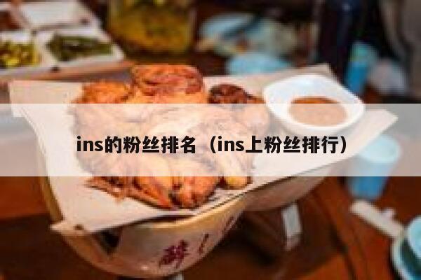 ins的粉丝排名（ins上粉丝排行） 第1张