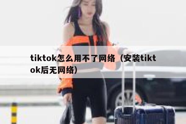 tiktok怎么用不了网络（安装tiktok后无网络） 第1张