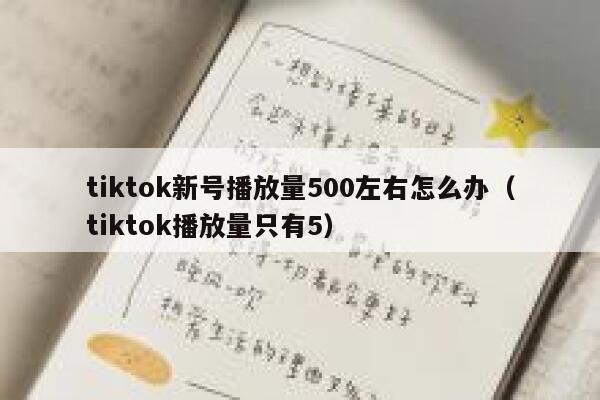 tiktok新号播放量500左右怎么办（tiktok播放量只有5） 第1张