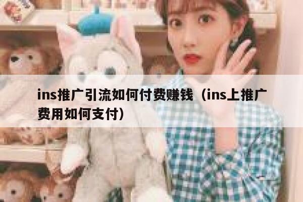 ins推广引流如何付费赚钱（ins上推广费用如何支付） 第1张