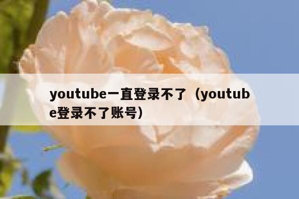 youtube一直登录不了（youtube登录不了账号） 第1张