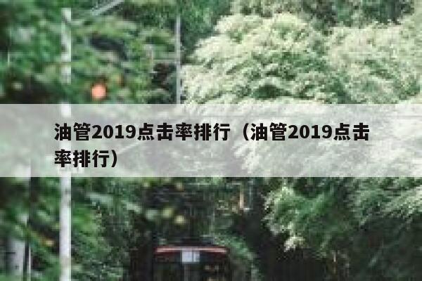 油管2019点击率排行（油管2019点击率排行） 第1张
