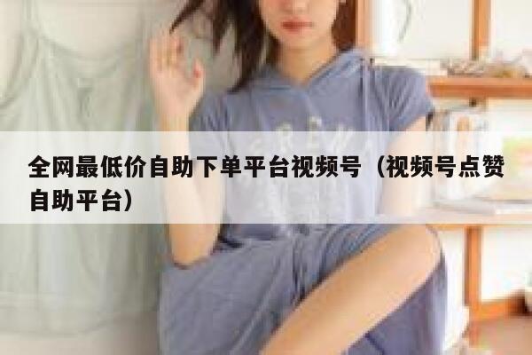 全网最低价自助下单平台视频号（视频号点赞自助平台） 第1张