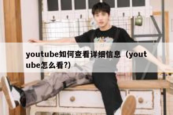 youtube如何查看详细信息（youtube怎么看?） 第1张