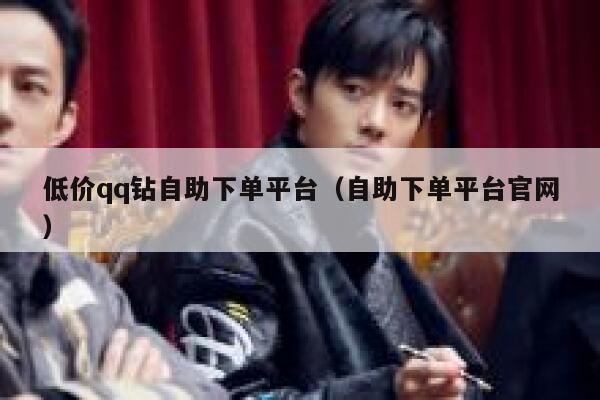 低价qq钻自助下单平台（自助下单平台官网） 第1张