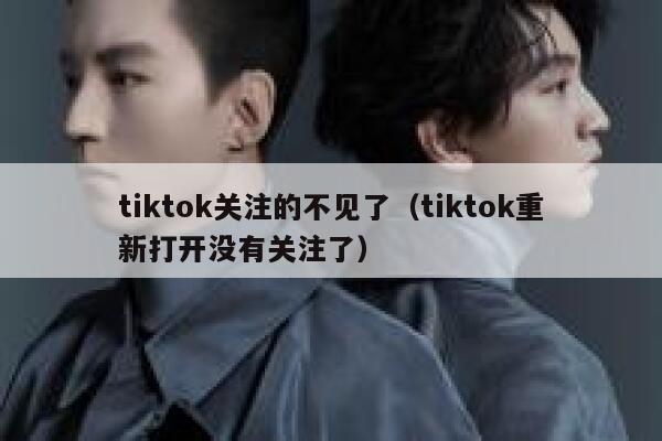 tiktok关注的不见了（tiktok重新打开没有关注了） 第1张