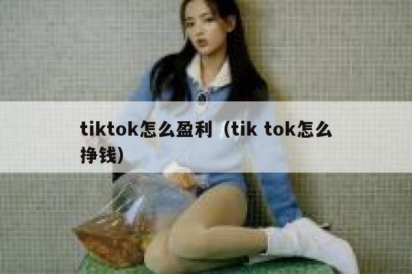 tiktok怎么盈利（tik tok怎么挣钱） 第1张