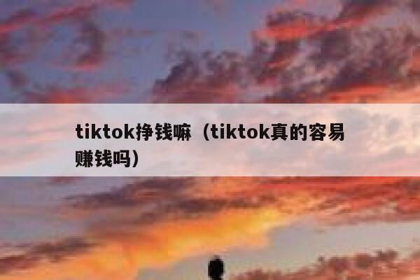 tiktok挣钱嘛（tiktok真的容易赚钱吗） 第1张