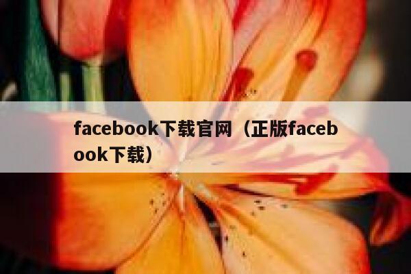 facebook下载官网（正版facebook下载） 第1张