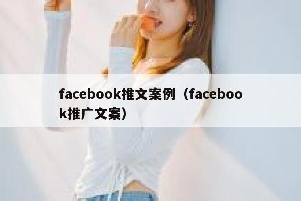 facebook推文案例（facebook推广文案） 第1张