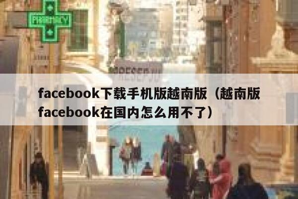 facebook下载手机版越南版（越南版facebook在国内怎么用不了） 第1张