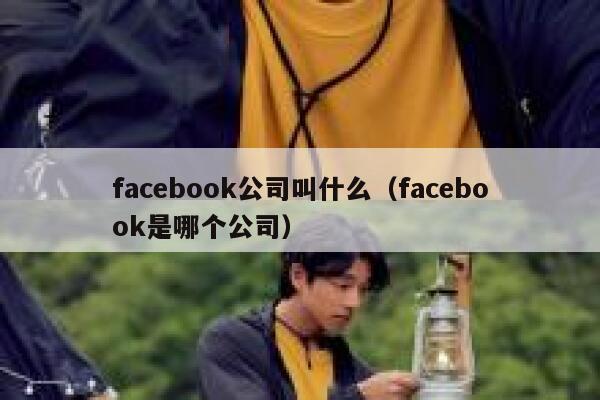 facebook公司叫什么（facebook是哪个公司） 第1张