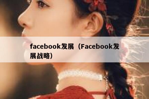 facebook发展（Facebook发展战略） 第1张