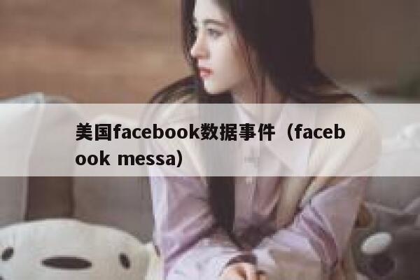 美国facebook数据事件（facebook messa） 第1张