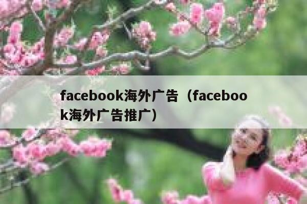 facebook海外广告（facebook海外广告推广） 第1张