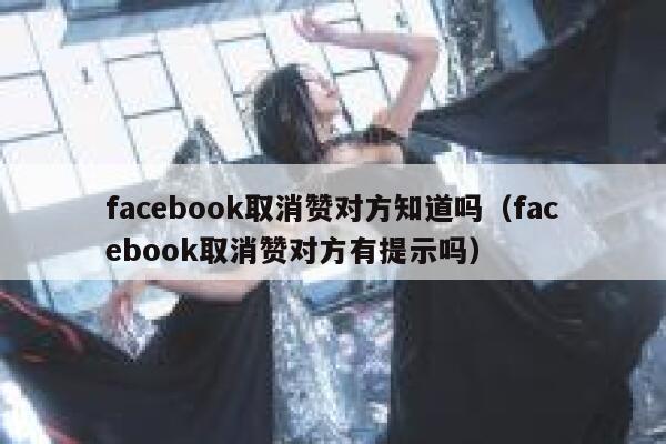 facebook取消赞对方知道吗（facebook取消赞对方有提示吗） 第1张