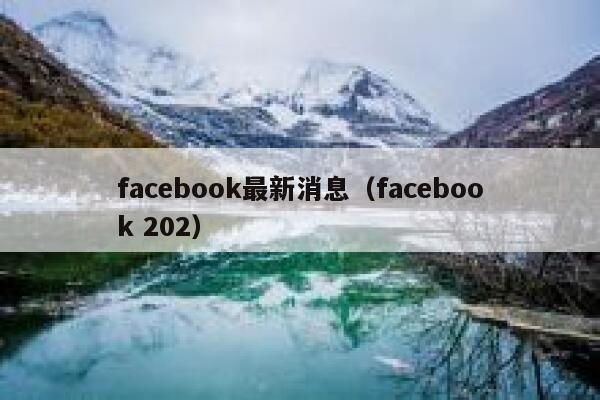 facebook最新消息（facebook 202） 第1张