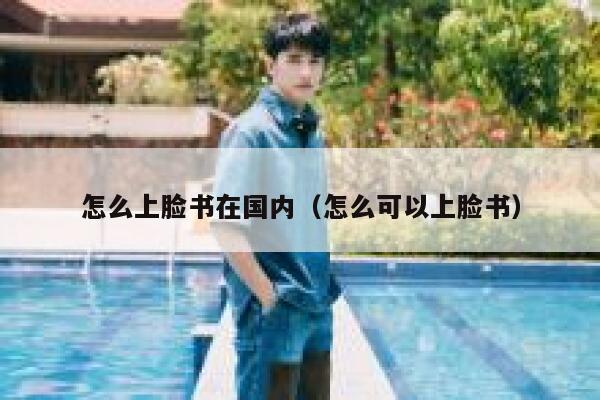 怎么上脸书在国内（怎么可以上脸书） 第1张