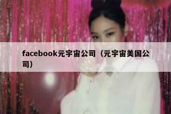 facebook元宇宙公司（元宇宙美国公司） 第1张