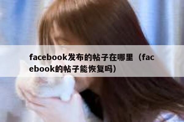 facebook发布的帖子在哪里（facebook的帖子能恢复吗） 第1张