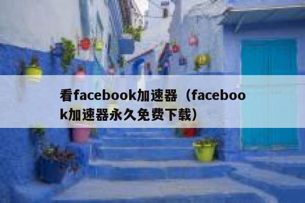 看facebook加速器（facebook加速器永久免费下载） 第1张